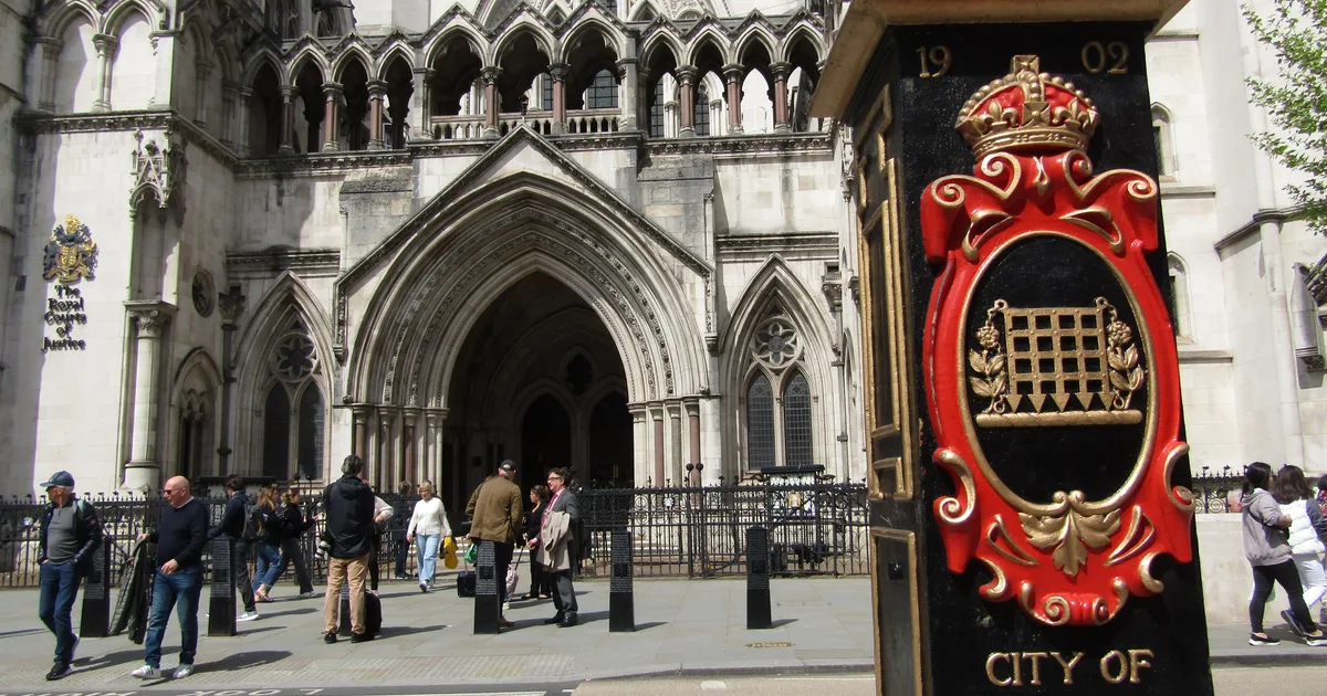 The Royal Courts of Justice on the Strand, London, home of the High Court's Administrative Court.
