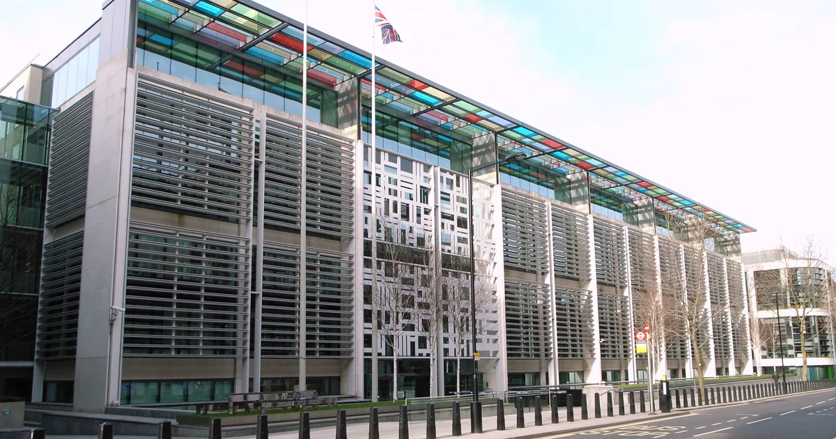 The Home Office building on Marsham Street, Westminster, London.