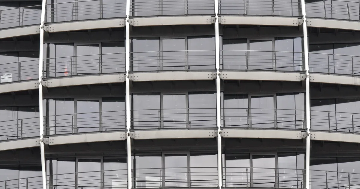 Riverside House, Bankside, London, Ofcom's headquarters, seen from across Southwark.